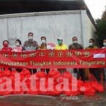 Asosiasi Perusahaan Tiongkok Indonesia Tangerang Didampingi PERWANTI PSMTI Menebar Kasih di Tangerang