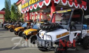 Kapolda Kalteng Launching Mobil Pemburu