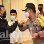 Kapolda Kalteng Sambut Kunker Mendagri