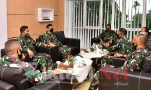Sidang Pantukhir Seleksi Prajurit TNI AL, Sejumlah Perwira Kunjungi Mako Koarmada III