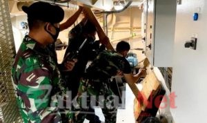 Tingkatkan Naluri Tempur, Prajurit KRI Diponegoro-365 Latihan di Selat Makassar