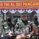 Pangkoarmada II Dampingi KASAL Tinjau Patok Perbatasan RI – Malaysia