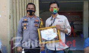 Faktual.net Sulsel Apresiasi Kapolres Gowa Atas Pemberian Reward Kepada 10 Media Online