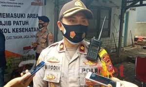 Polres Serang Kota, Tindak Tegas Massa Pendukung Yang Hadir Saat Pengundian Nomor Urut