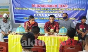 Musyawarah Desa Rappoala Di Rangkaikan Dengan Penyerahan Aset Ke Bumdes
