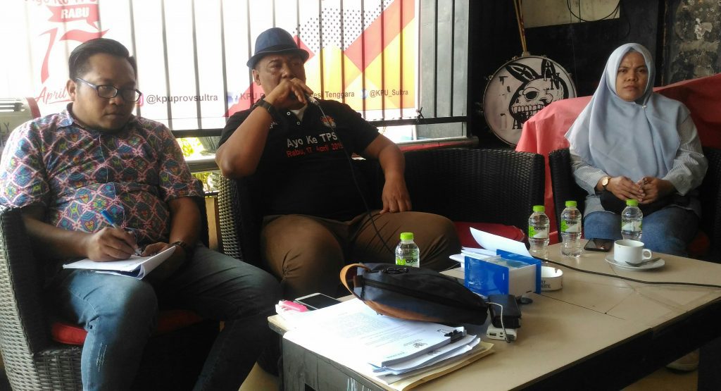 Minus 1 Hari Pileg dan Pilpres Di Sultra, KPU sudah sangat siap