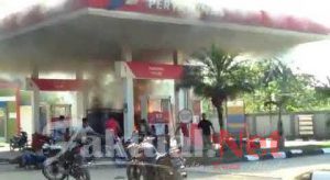 SPBU Motaha Hangus Di Lalap Api