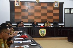 Sekda Pimpin Rapat FGD Tentang Audit Tata Ruang Kawasan Tikep