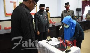 Hj. Kartini Elake Resmi Dilantik Sebagai Pj. Sekda Tikep