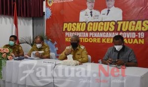 Cegah Penyebaran Covid-19, Akses Keluar Masuk Tidore Bakal Ditutup 14 Hari