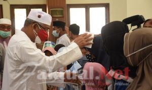 Peringati 100 Hari Wafatnya Sang Istri, Walikota Tidore Berikan Santunan Ke Anak Yatim