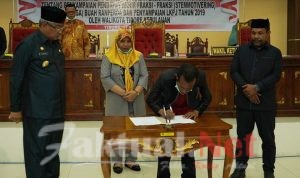 DPRD Tikep Sampaikan Pendapat Akhir Fraksi Atas 3 Buah Ranperda