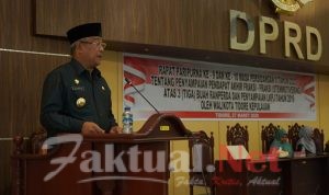 Paripurna Ke-10, Walikota Tikep Sampaikan LKPJ 2019