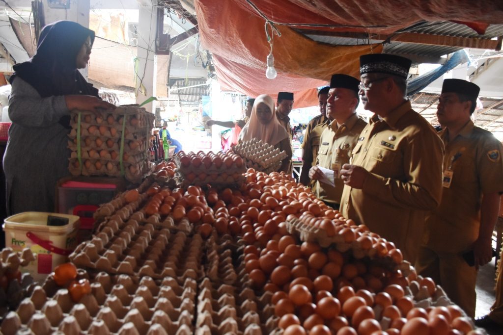 Jelang Ramadhan, Walikota Tinjau 2 Lokasi Pasar