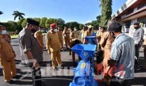 Sambut HTN, Empat Poktan Dapat Bantuan Dari Walikota Tikep