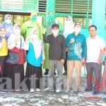 Cegah Corona, Satgas MAN 2 Wakatobi Gandeng Puskesmas Togo Binongko Lakukan Penyemprotan