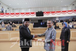 DPRD Sahkan Kebijakan Umum Anggaran PPAS APBD Kota Kendari 2020
