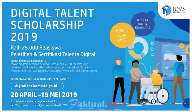 DTS 2019 Latih 25 Ribu Talenta Digital