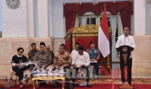 Presiden Jokowi mengapresiasi Menterinya di Sidang Kabinet Paripurna