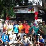 Camat Koja bersama warga seusai kerja bakti