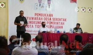 Wawali Resmi Buka Musdes Serentak Se-kota Tikep