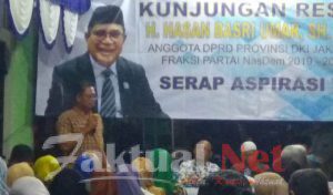 Anggota DPRD DKI Komisi B Serap Aspirasi Warga Kebon Bawang